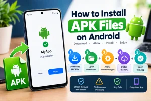 Steps to install APK File 